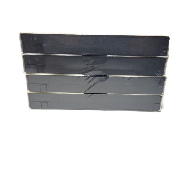 JVC SX Gold Premium T-120 SX Pack of 4 Blank VHS Tapes New Individually wrapped - Picture 5 of 7